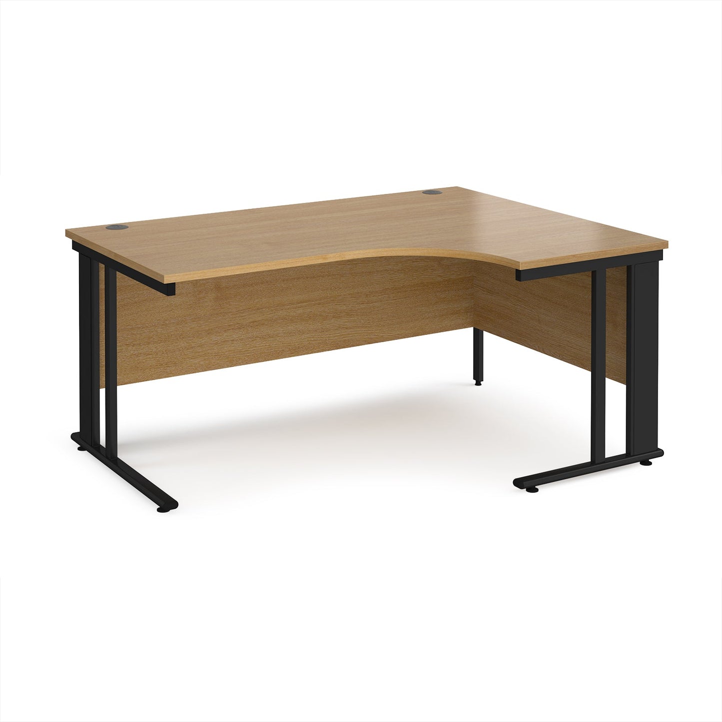 Maestro 25 cable managed right hand ergonomic desk