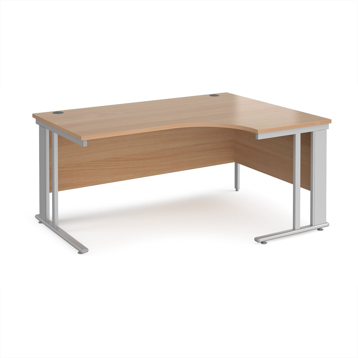 Maestro 25 cable managed right hand ergonomic desk