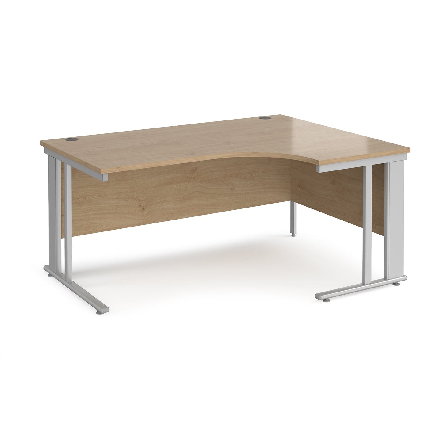 Maestro 25 cable managed right hand ergonomic desk