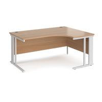 Maestro 25 cable managed right hand ergonomic desk