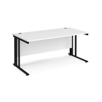 Maestro 25 cable managed 800mm deep desk