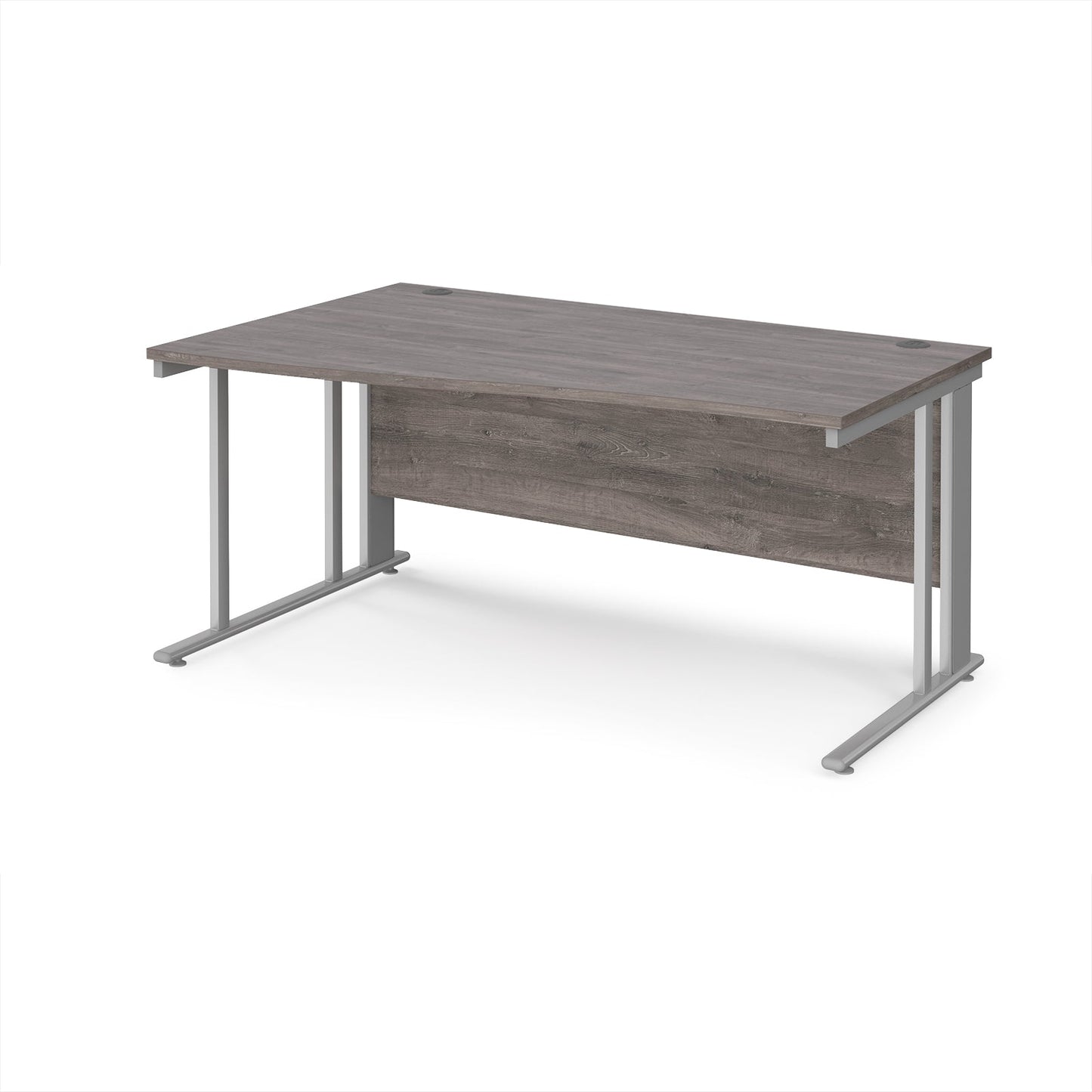 Maestro 25 cable managed left hand wave desk