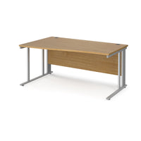 Maestro 25 cable managed left hand wave desk
