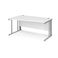 Maestro 25 cable managed left hand wave desk