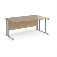 Maestro 25 cable managed right hand wave desk