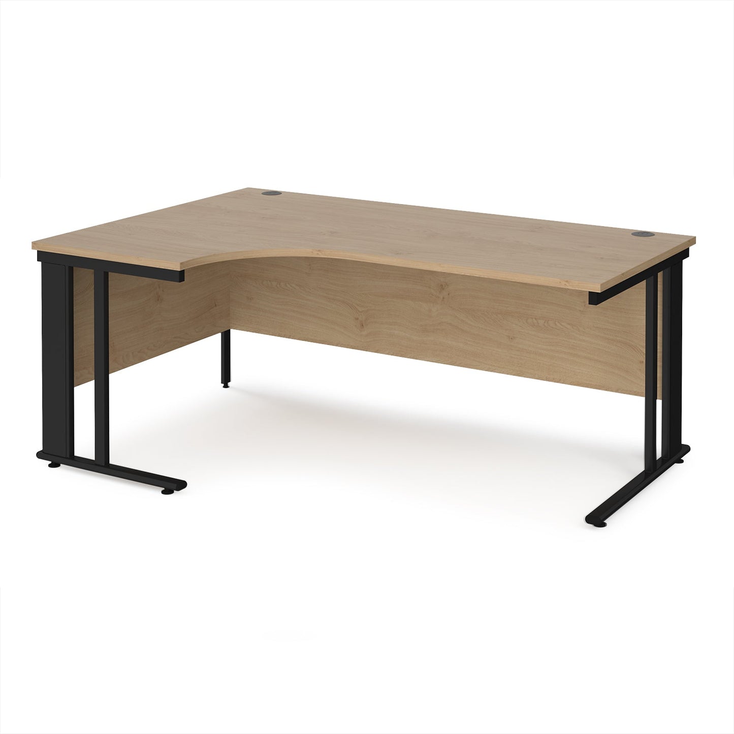 Maestro 25 cable managed left hand ergonomic desk
