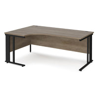 Maestro 25 cable managed left hand ergonomic desk