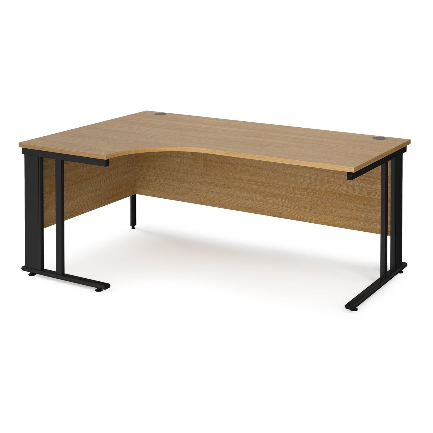 Maestro 25 cable managed left hand ergonomic desk