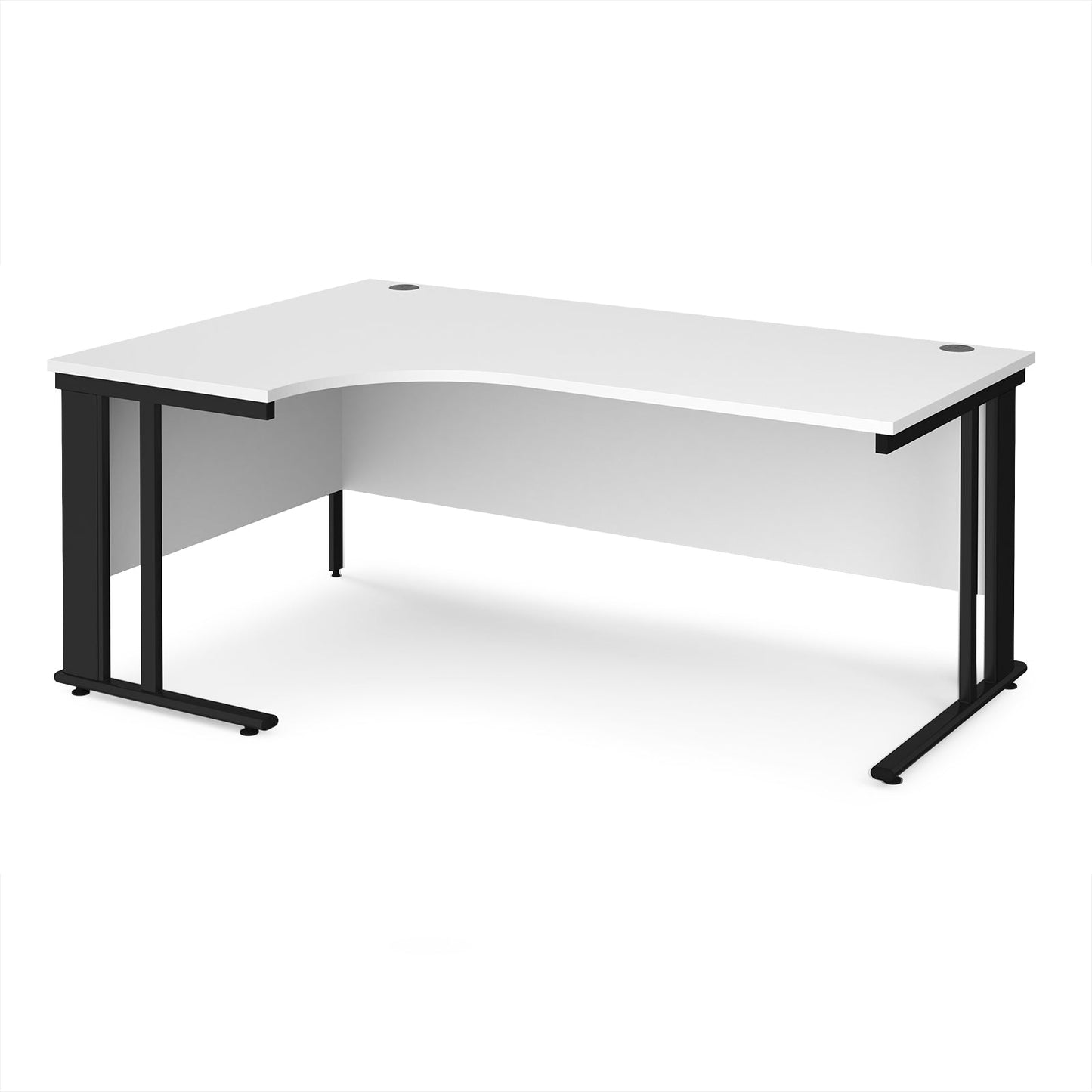 Maestro 25 cable managed left hand ergonomic desk