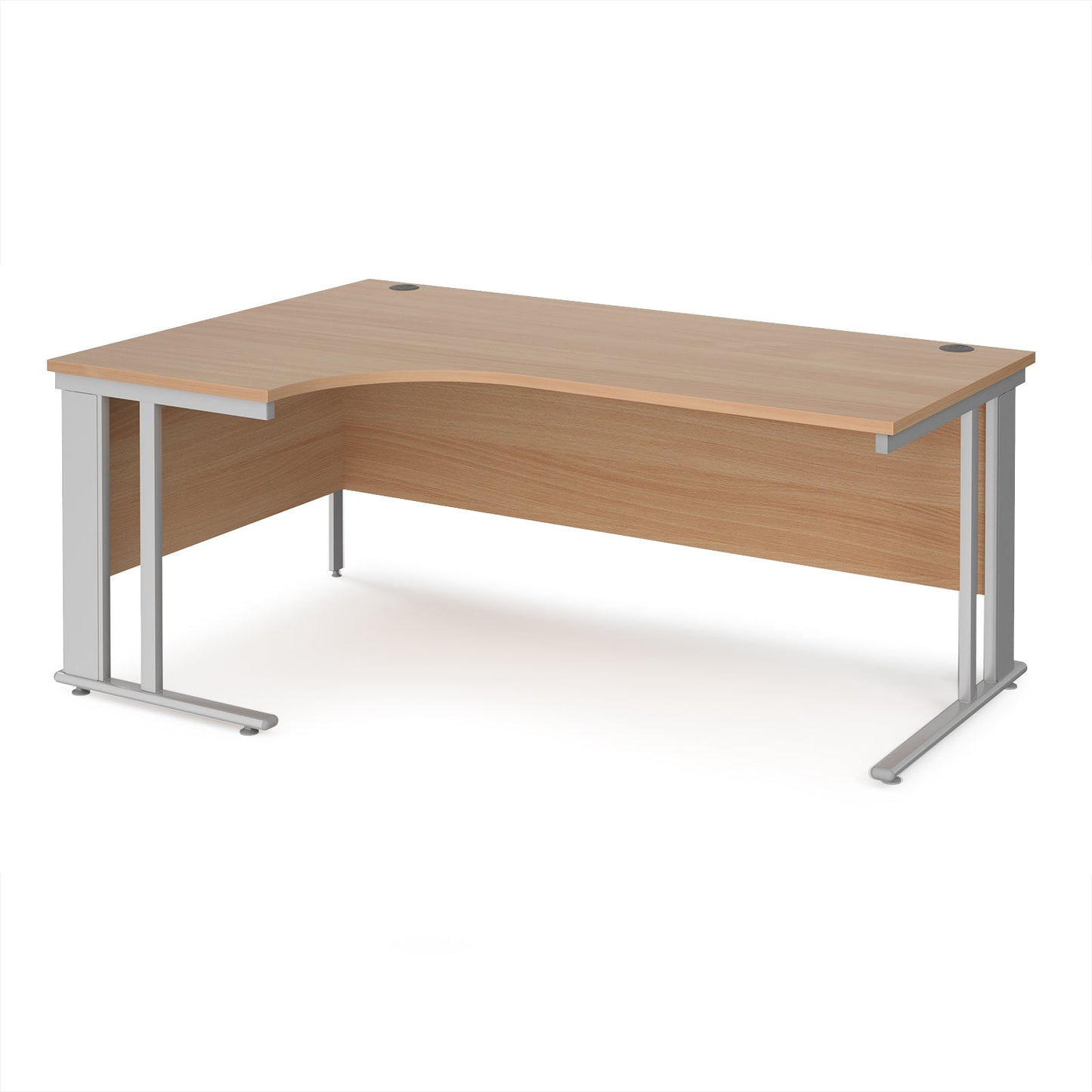 Maestro 25 cable managed left hand ergonomic desk