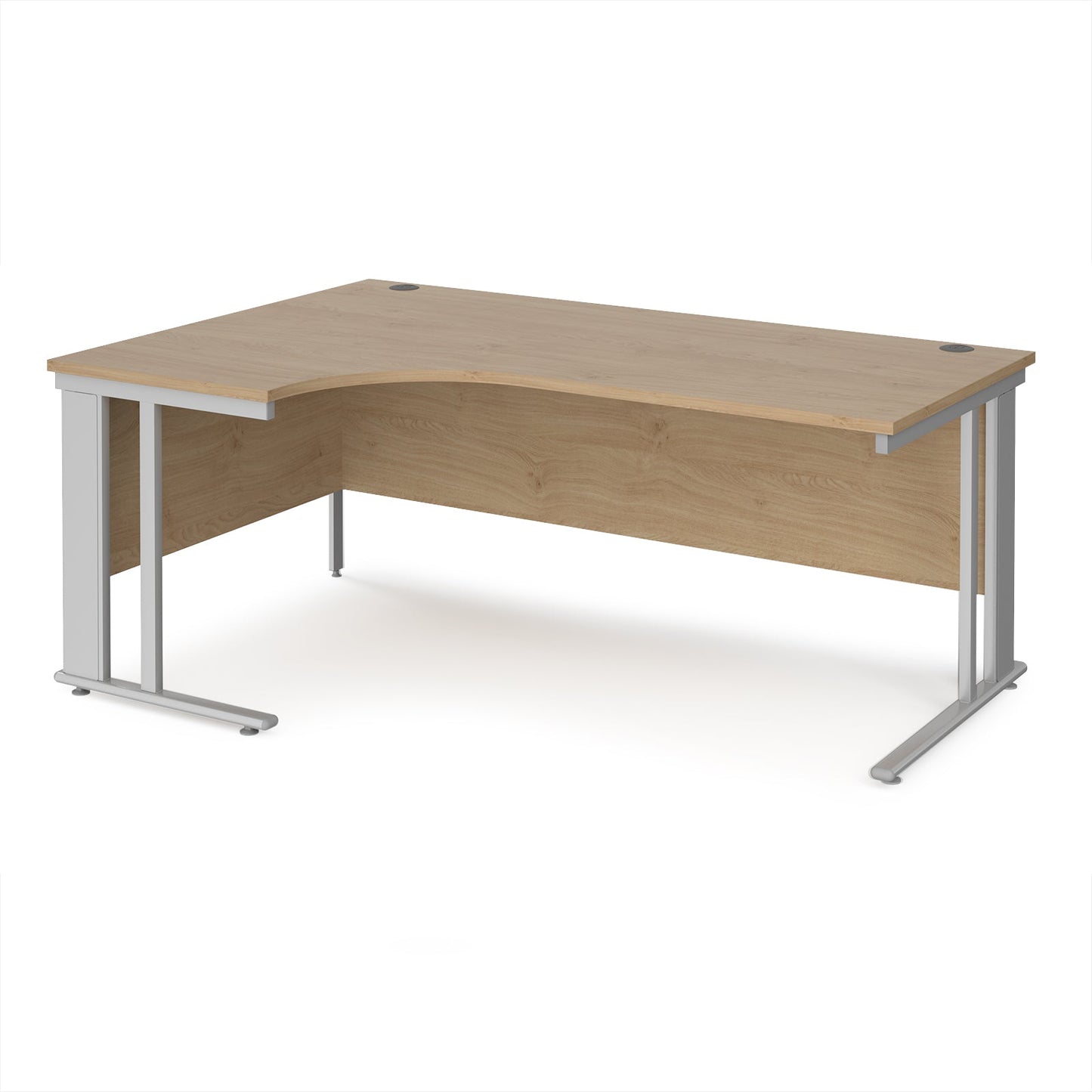 Maestro 25 cable managed left hand ergonomic desk
