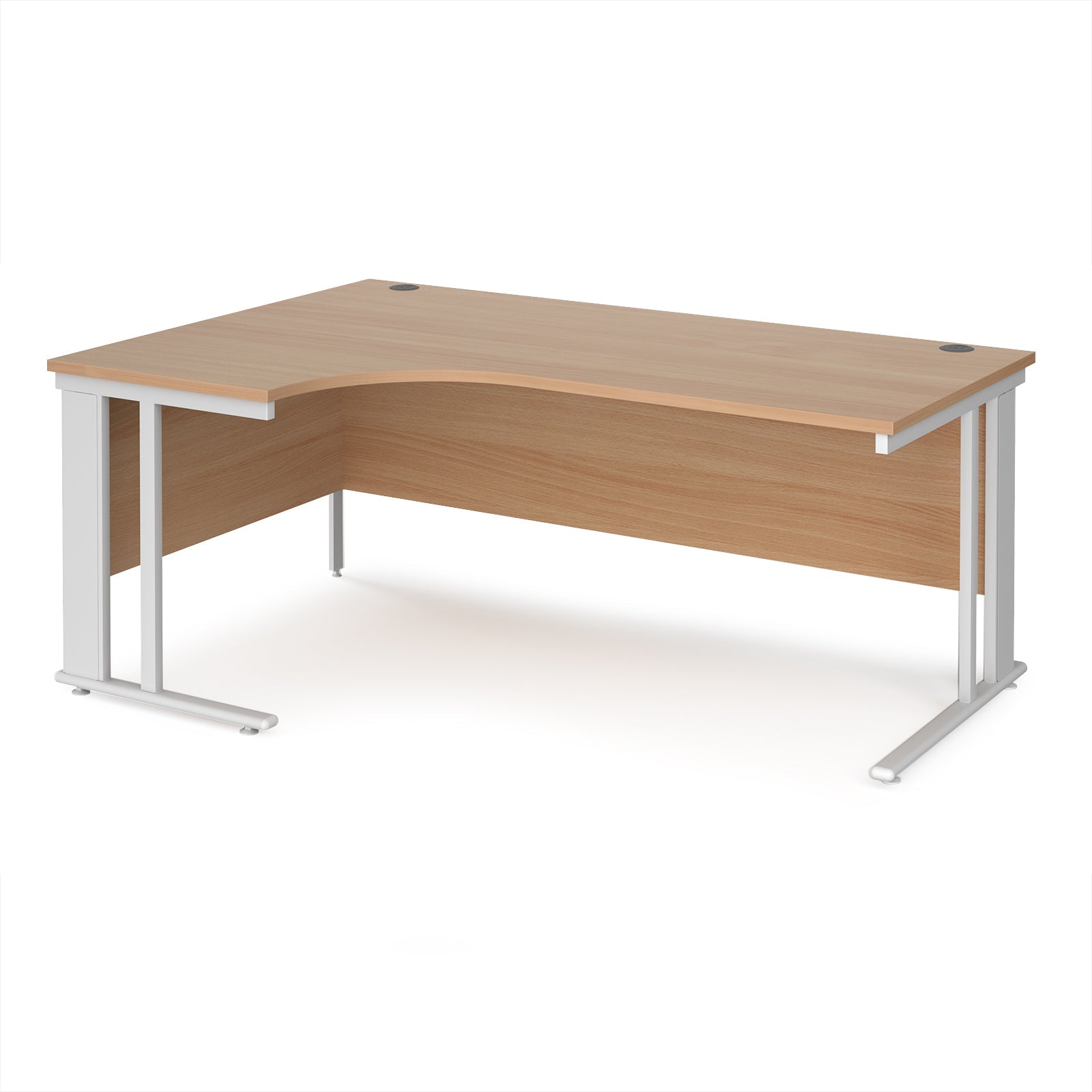 Maestro 25 cable managed left hand ergonomic desk