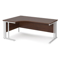 Maestro 25 cable managed left hand ergonomic desk
