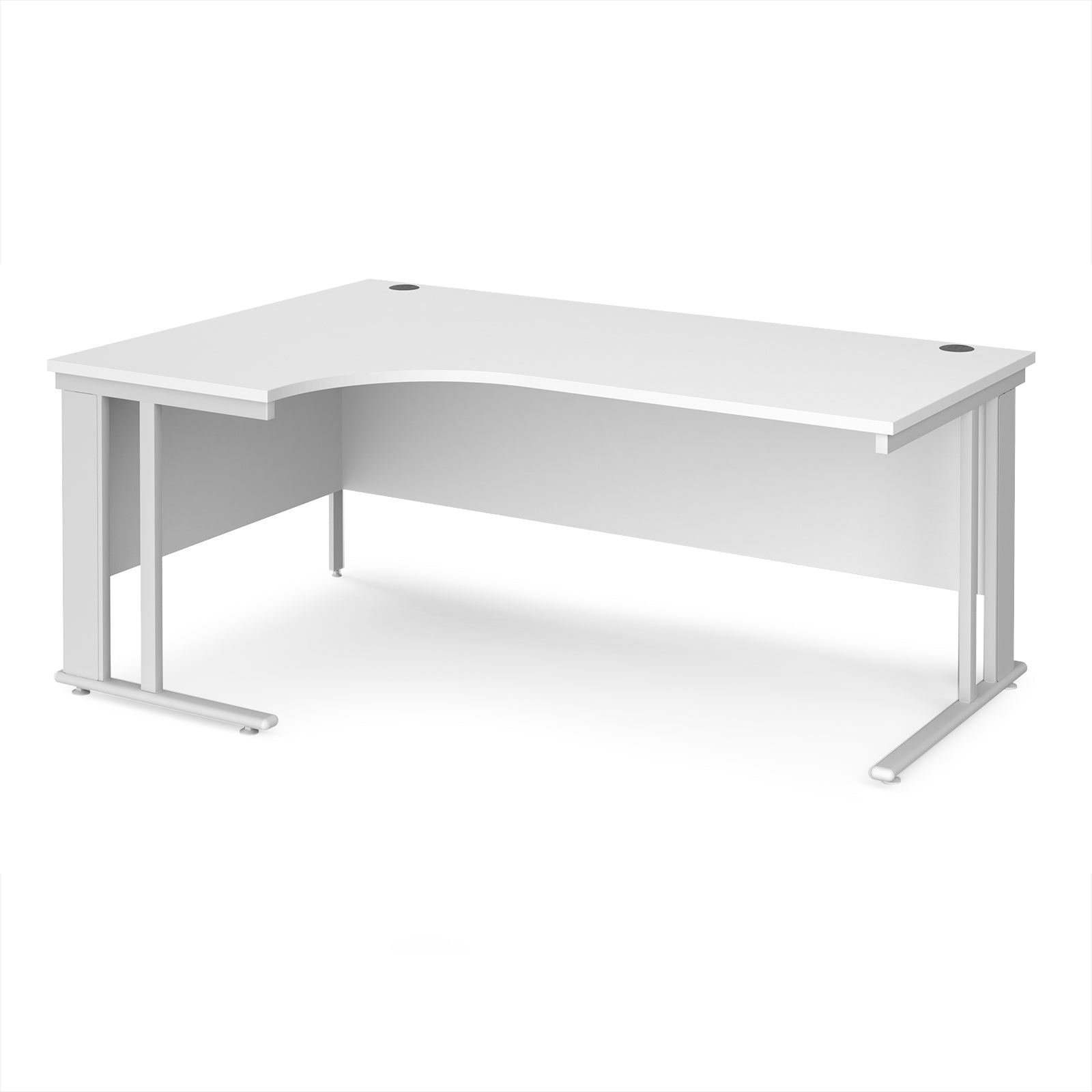 Maestro 25 cable managed left hand ergonomic desk