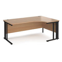 Maestro 25 cable managed right hand ergonomic desk