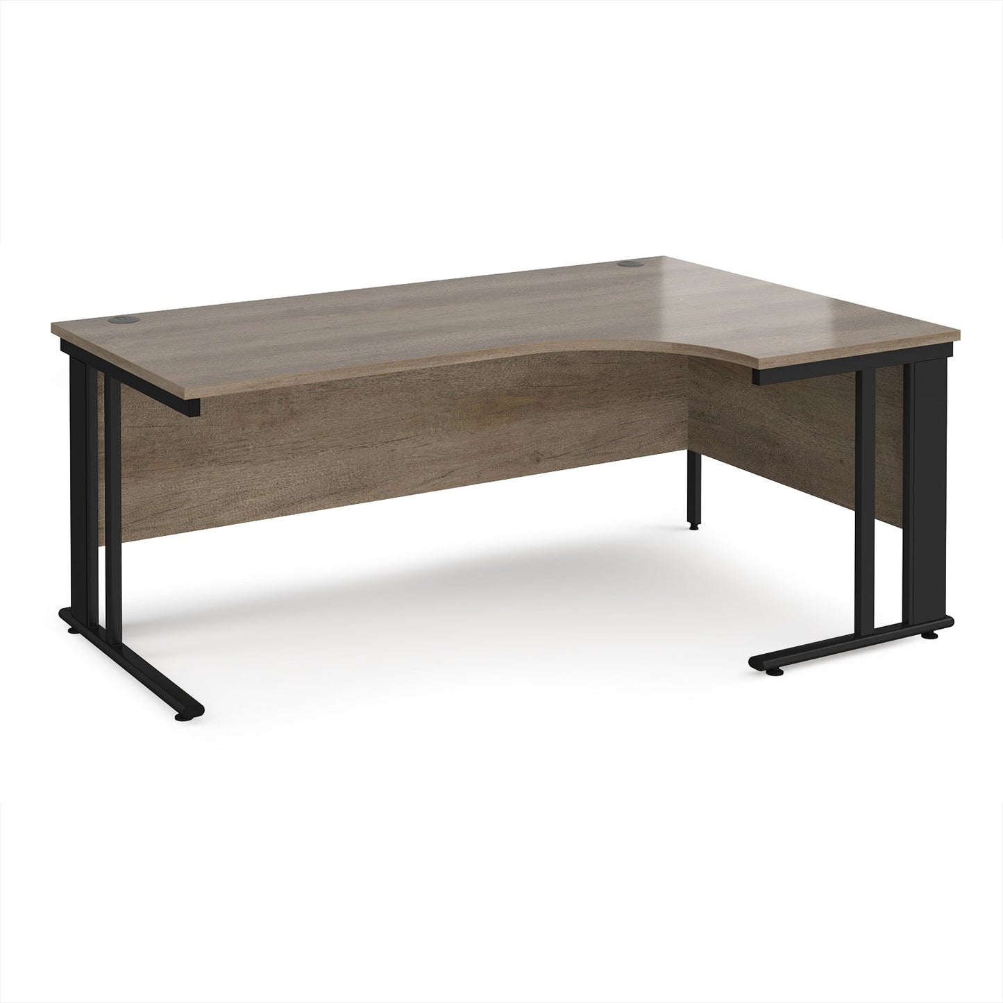 Maestro 25 cable managed right hand ergonomic desk