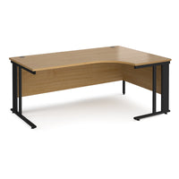 Maestro 25 cable managed right hand ergonomic desk