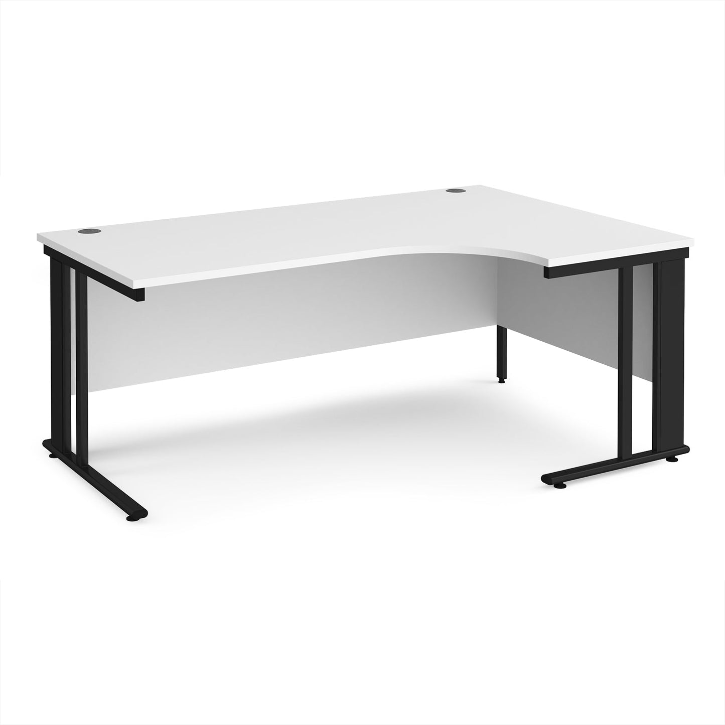 Maestro 25 cable managed right hand ergonomic desk