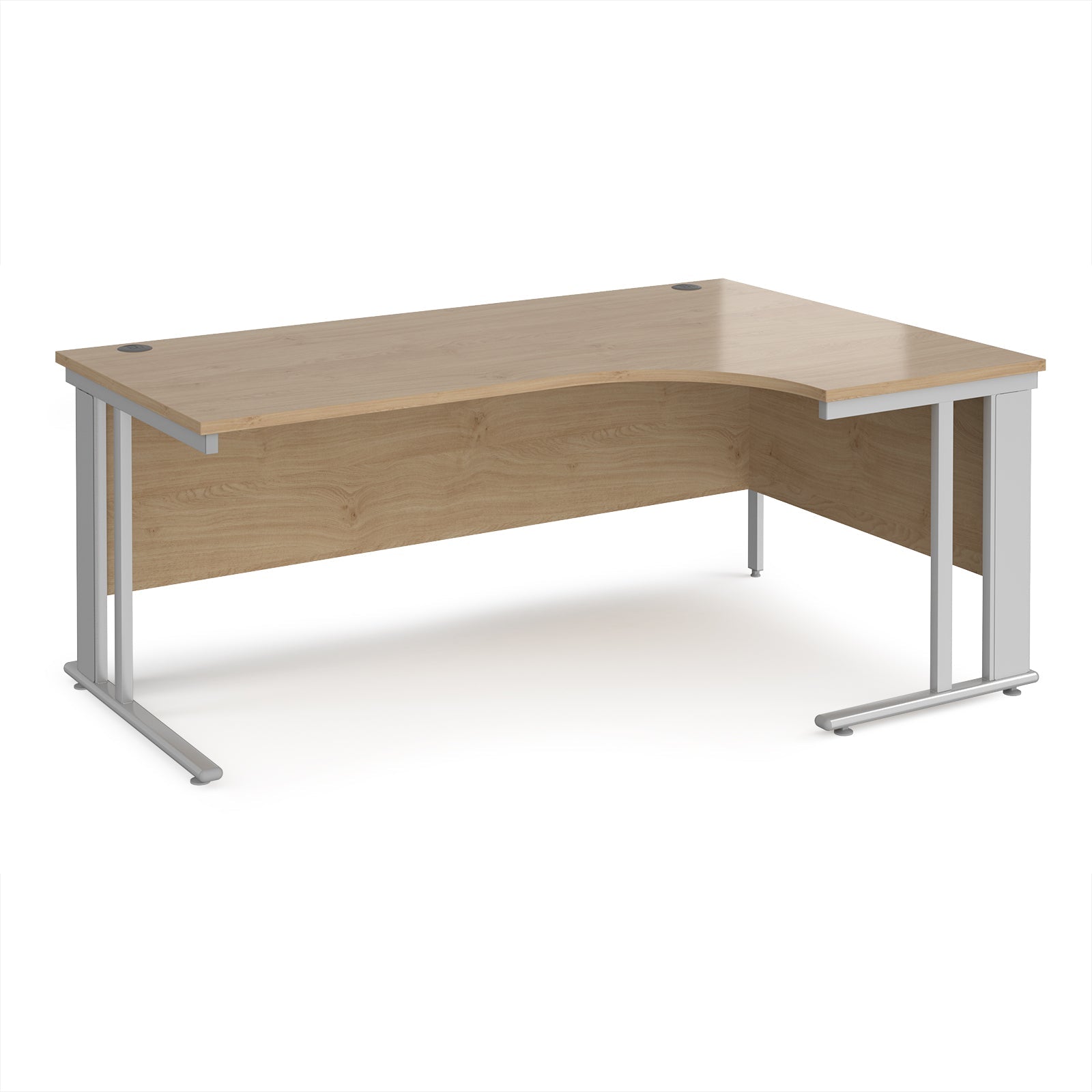 Maestro 25 cable managed right hand ergonomic desk