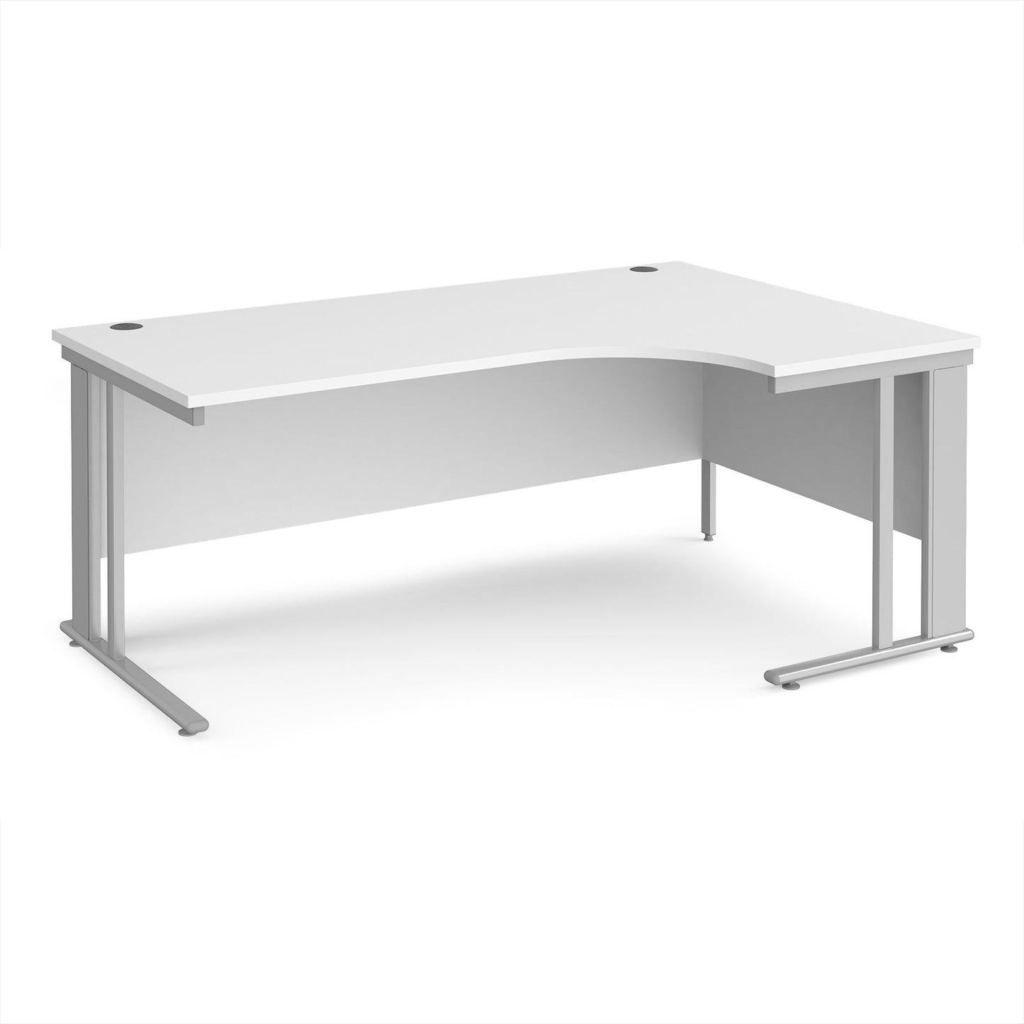 Maestro 25 cable managed right hand ergonomic desk