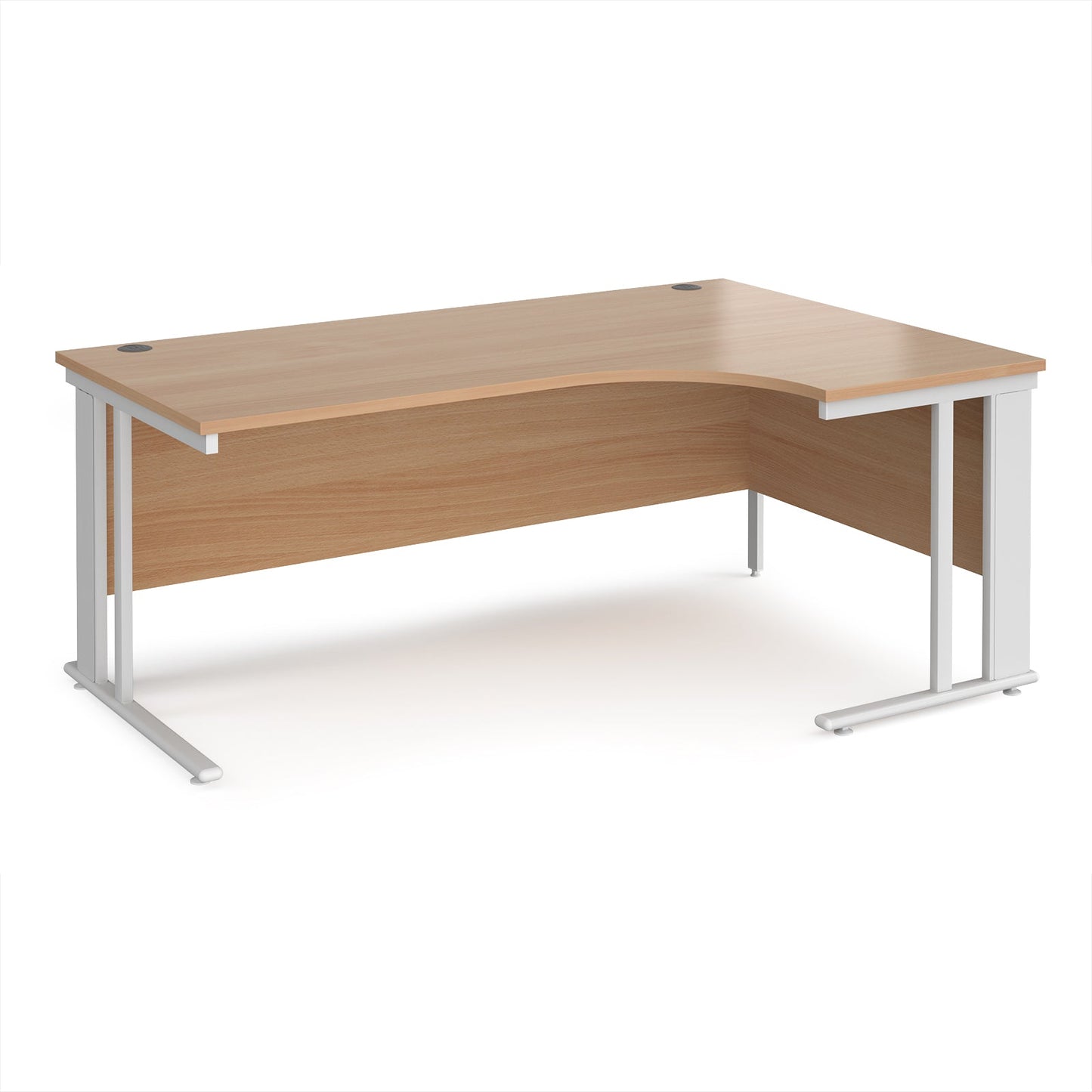 Maestro 25 cable managed right hand ergonomic desk