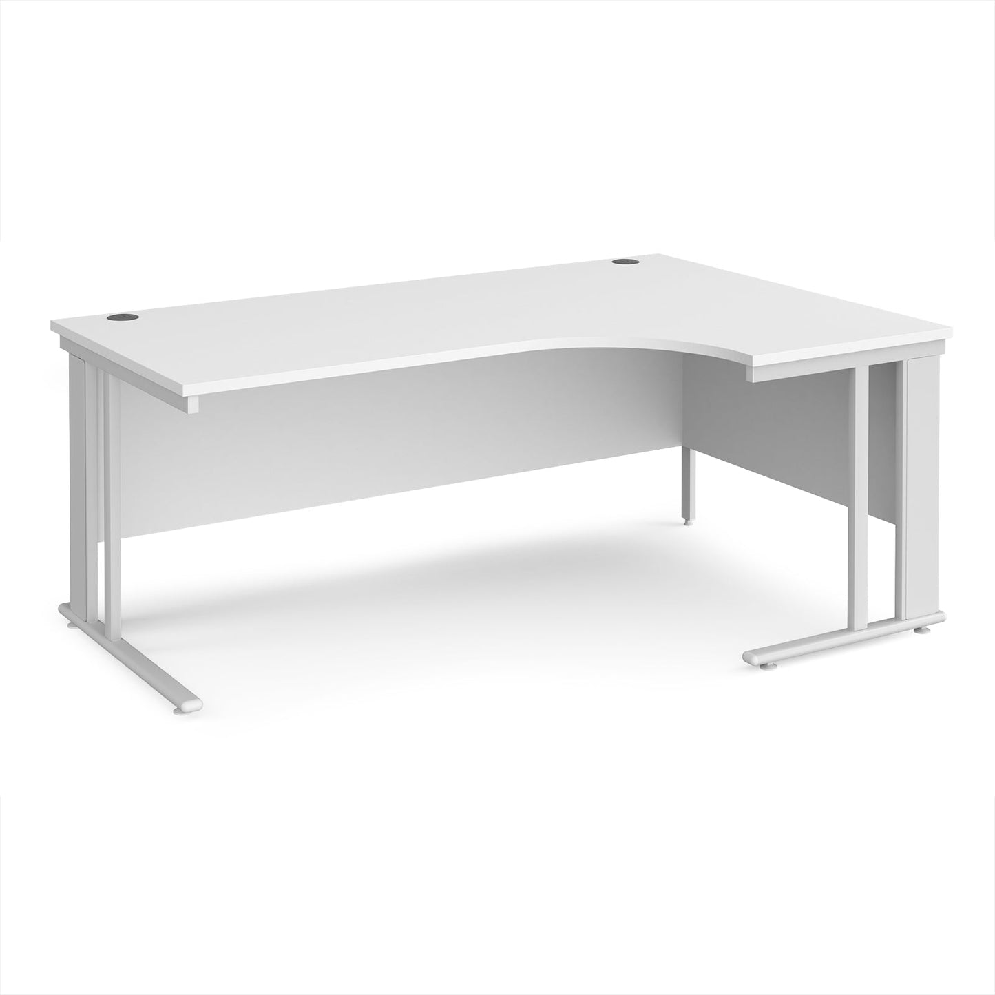 Maestro 25 cable managed right hand ergonomic desk