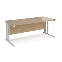 Maestro 25 cable managed 800mm deep desk