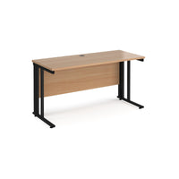 Maestro 25 cable managed 600mm deep desk