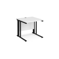 Maestro 25 cable managed 800mm deep desk