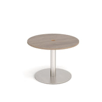 Monza circular power ready dining table