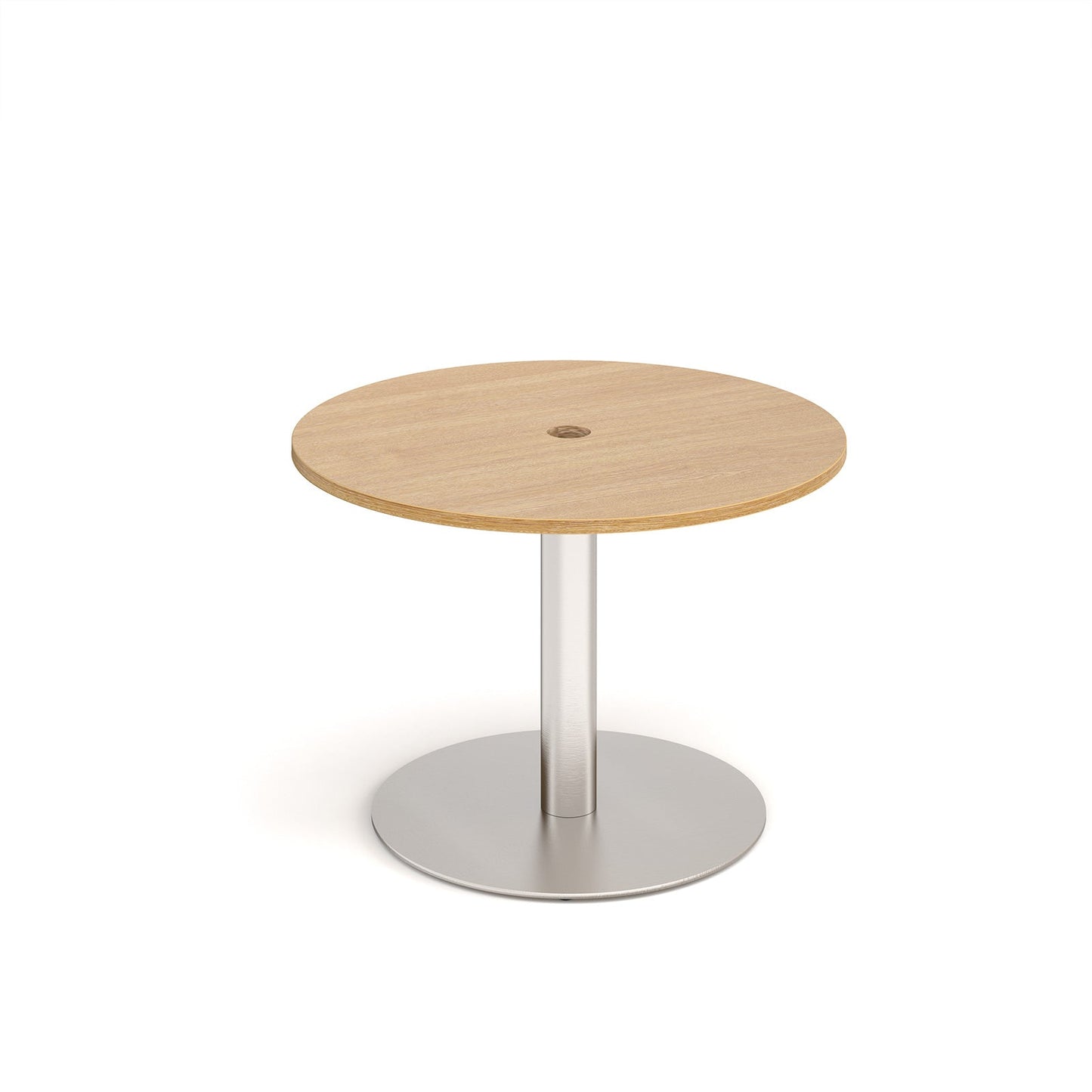 Monza circular power ready dining table