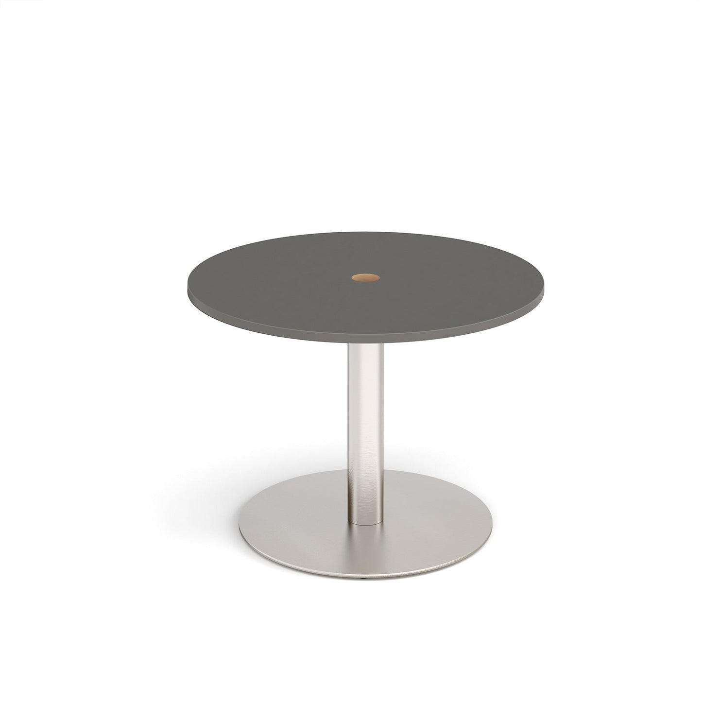 Monza circular power ready dining table