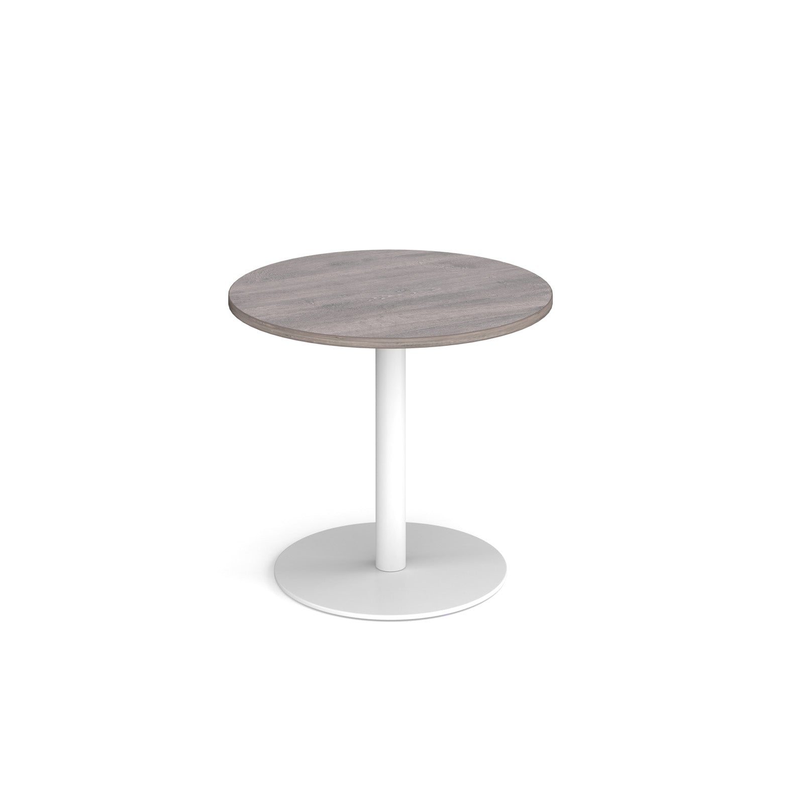 Monza circular dining table with flat round base