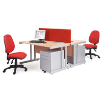 Momento straight desk 800mm deep
