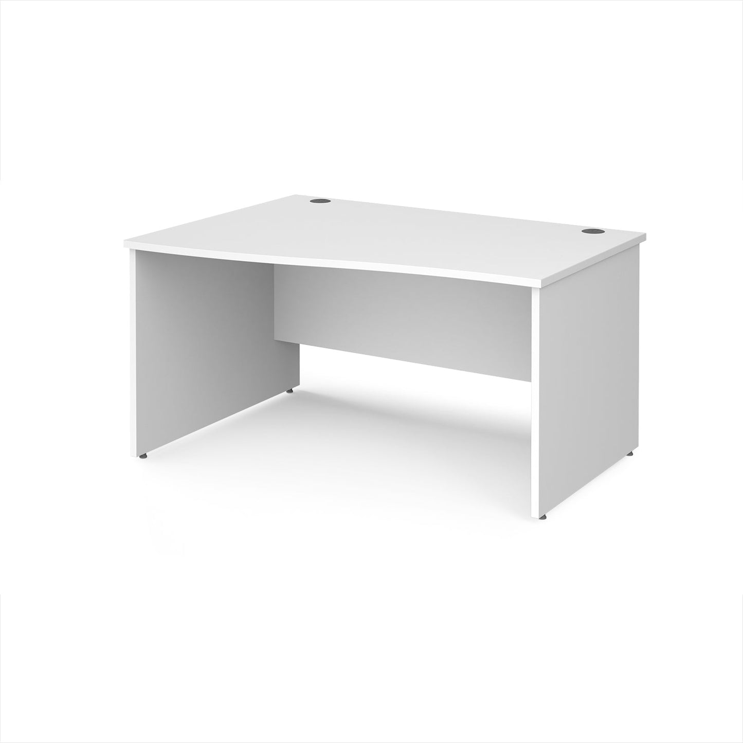 Maestro 25 panel end left hand wave desk