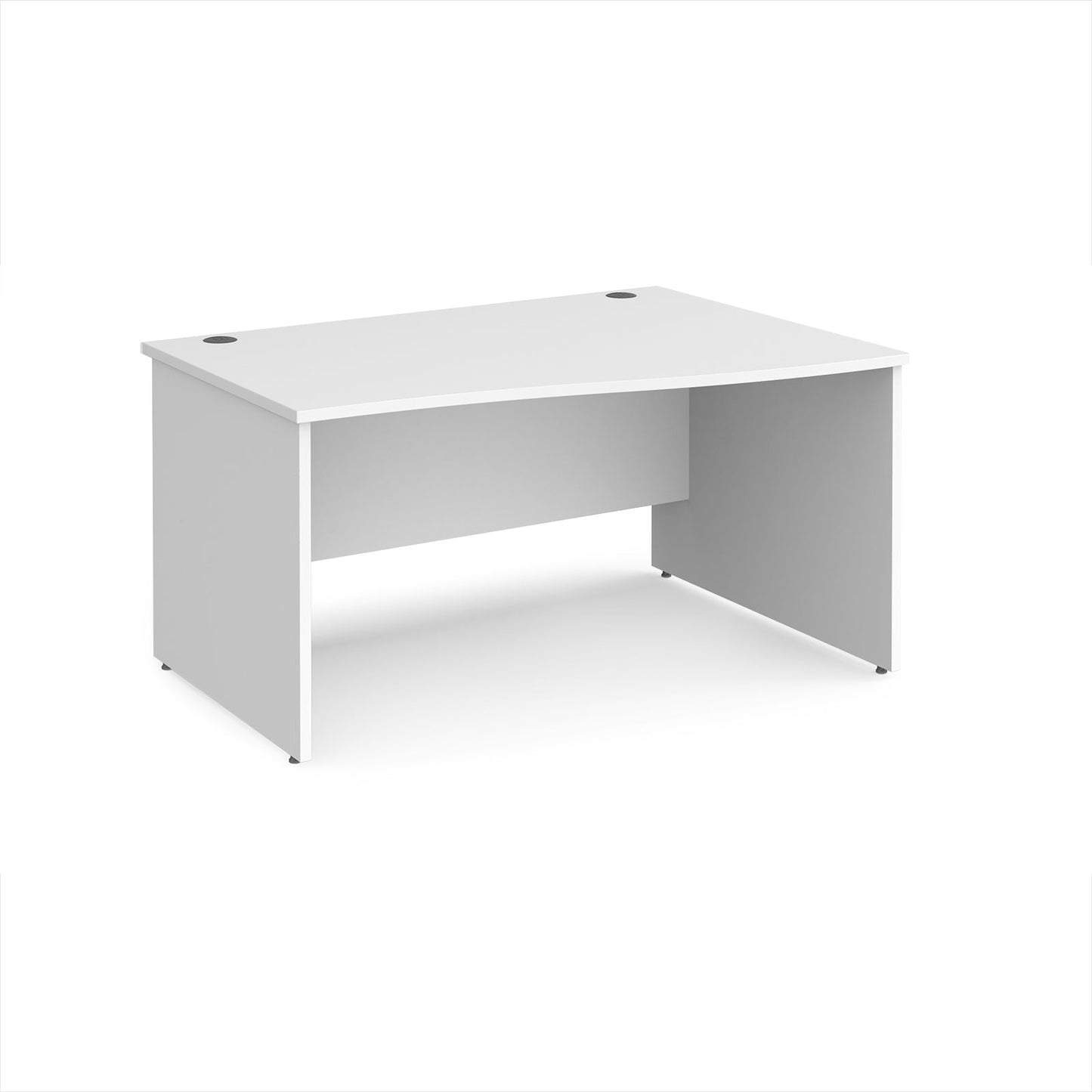 Maestro 25 panel end right hand wave desk