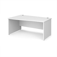 Maestro 25 panel end left hand wave desk