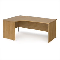 Maestro 25 panel end left hand ergonomic desk