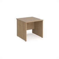 Maestro 25 panel end 800mm deep desk