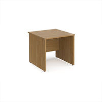 Maestro 25 panel end 800mm deep desk