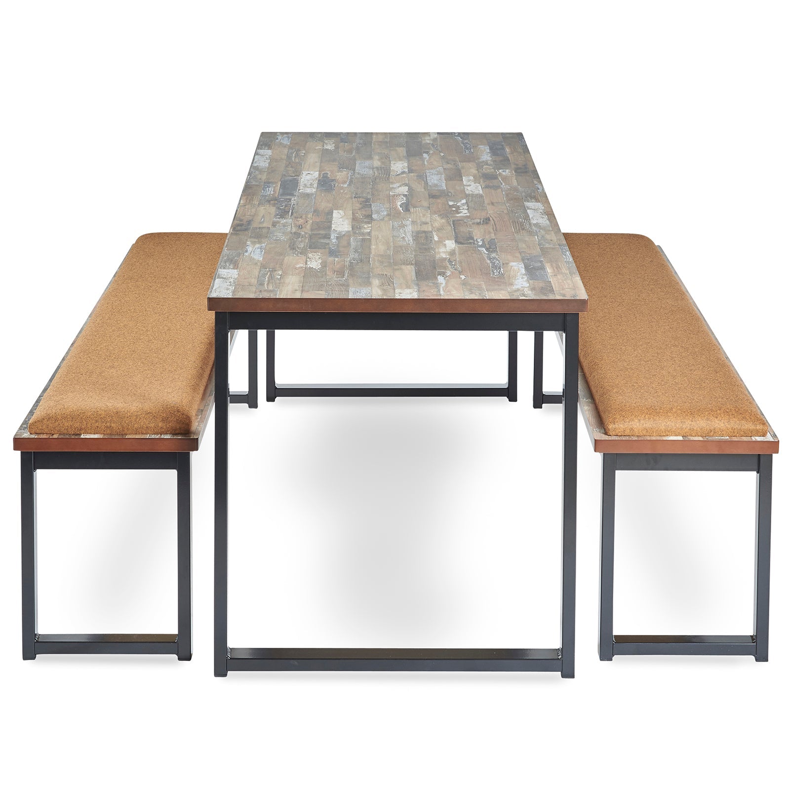 Otto low bench with seat pad