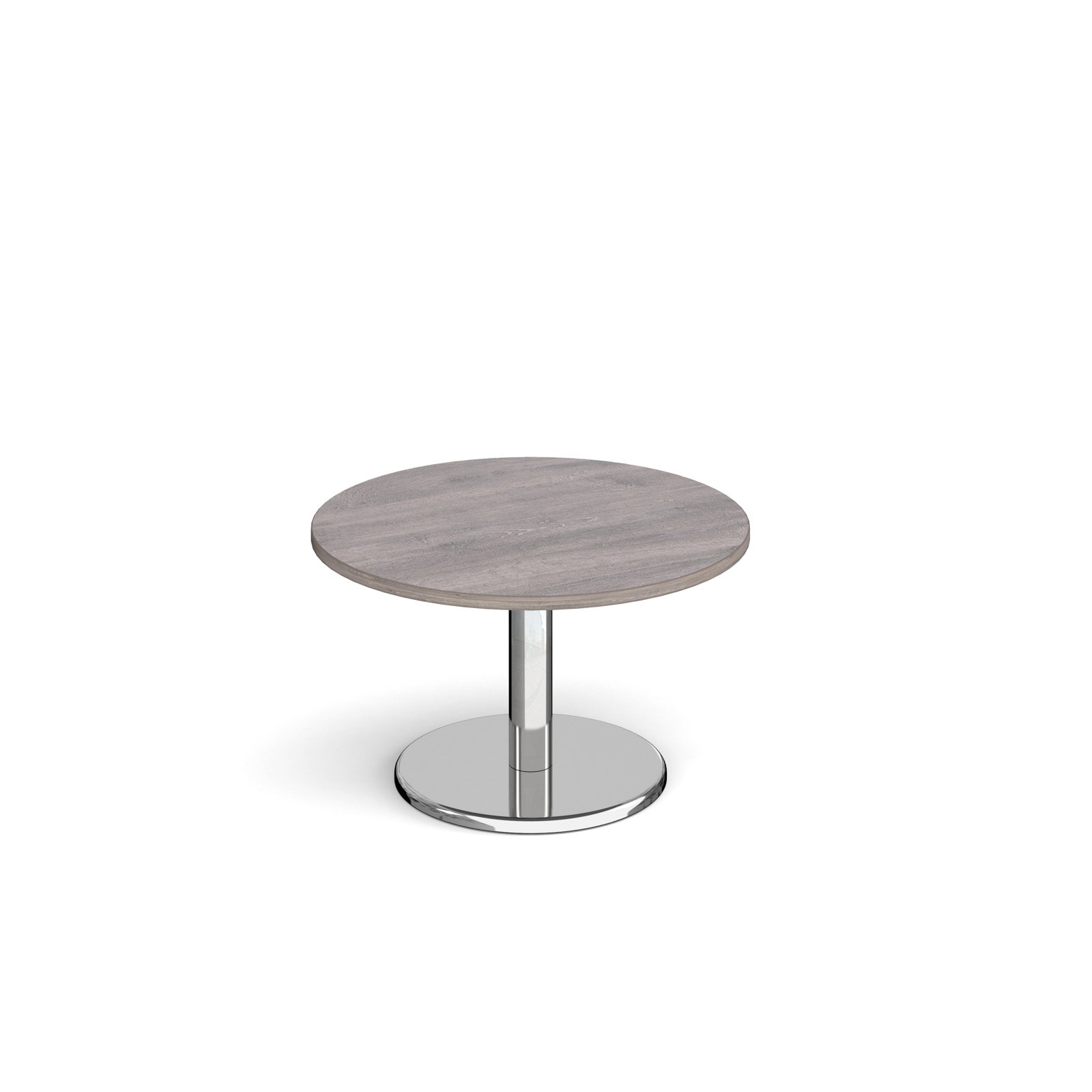 Pisa circular coffee table with round base