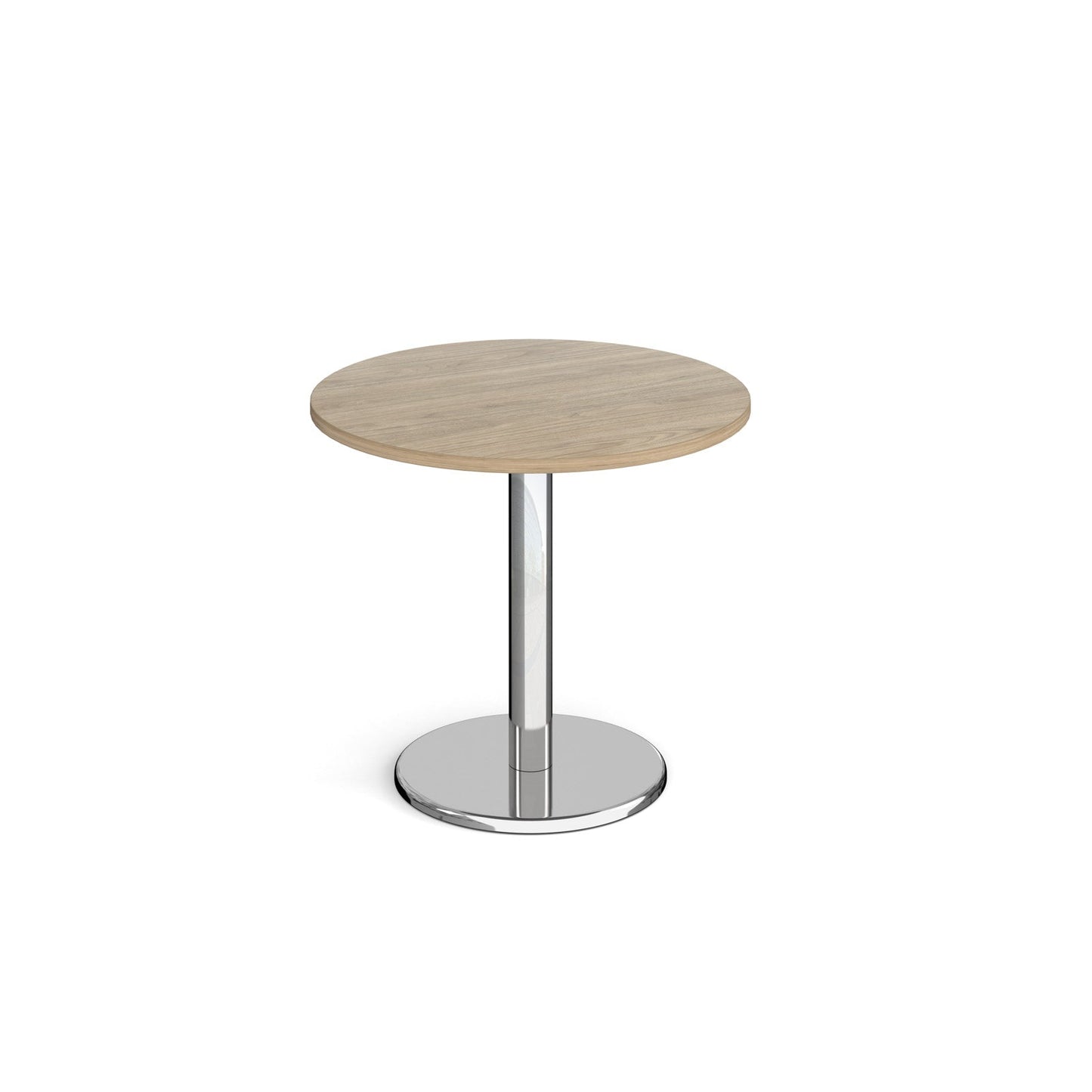 Pisa circular dining table with round base