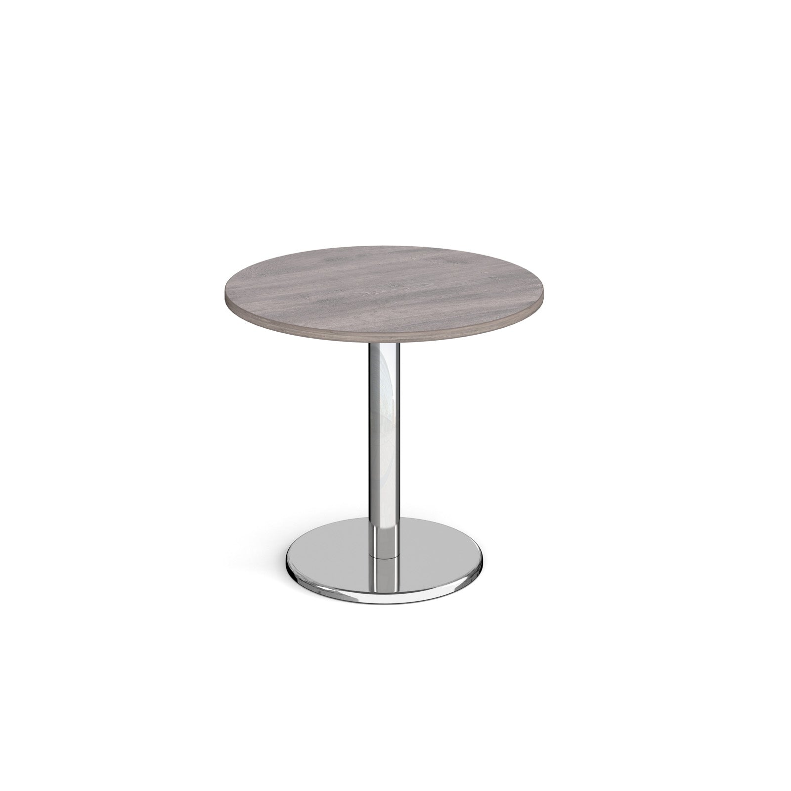 Pisa circular dining table with round base