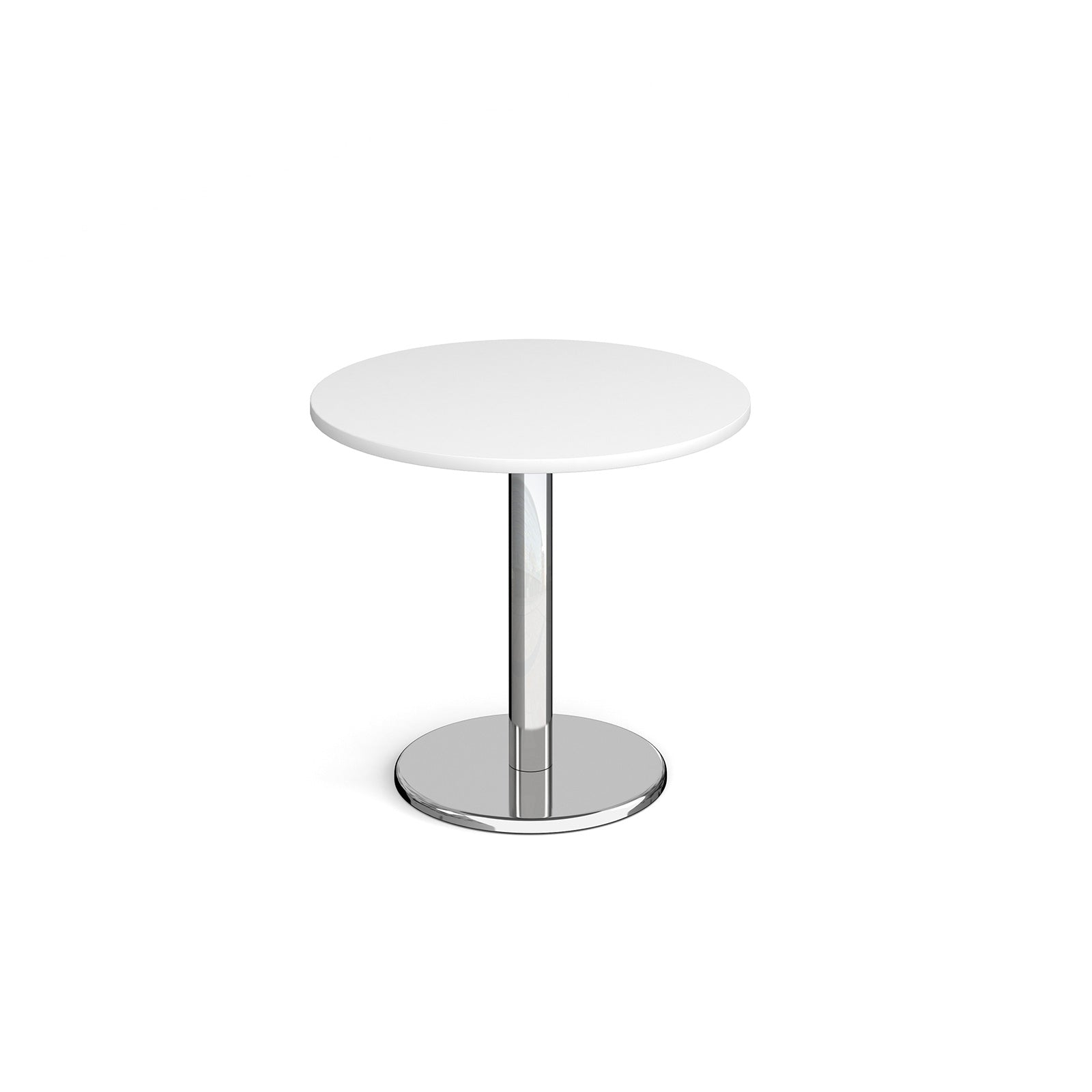 Pisa circular dining table with round base