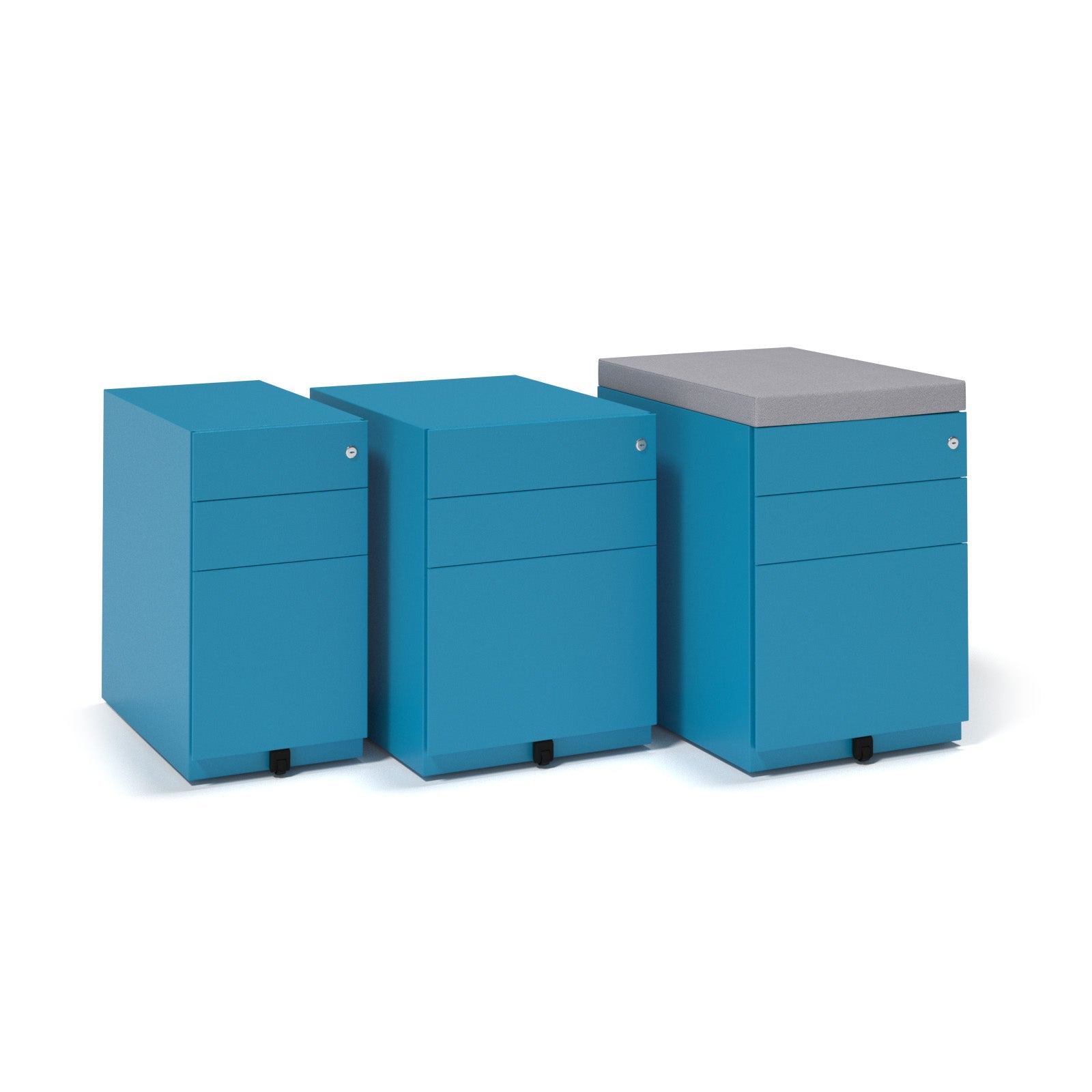 Bisley wide steel pedestal