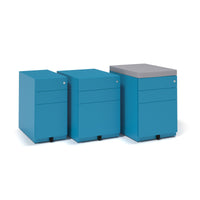 Bisley wide steel pedestal