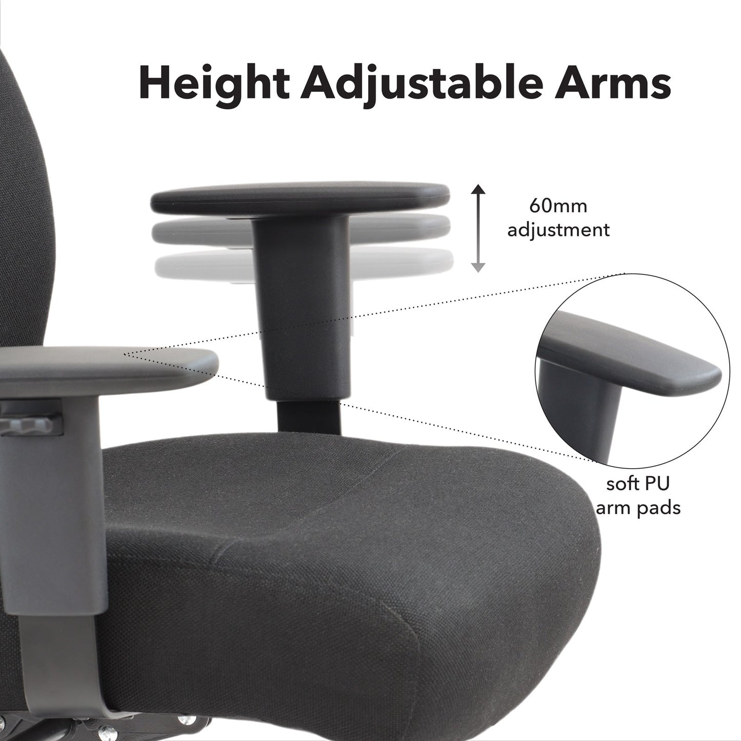 Porter bariatric operator chair