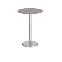 Pisa circular poseur table with round base
