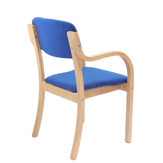 Prague wooden frame conference chair